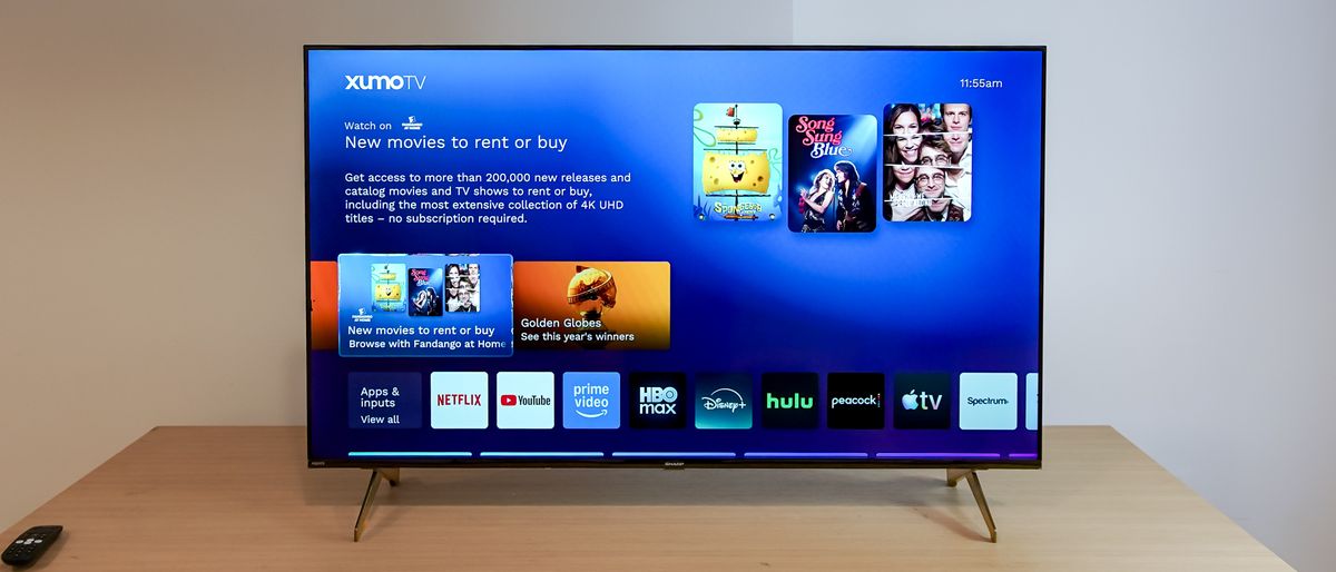 I just tried the new Sharp Aquos QLED TV and it's an unremarkable