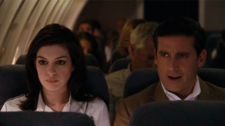 Anne Hathaway and Steve Carell in Get Smart