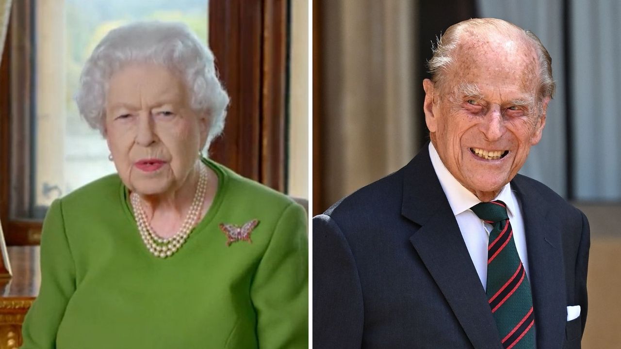 Queen&#039;s green outfit in COP26 speech honors Prince Philip