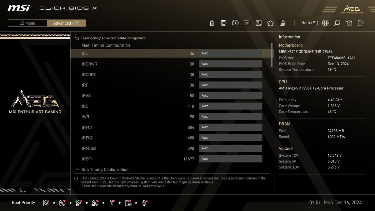 MSI X870E Godlike