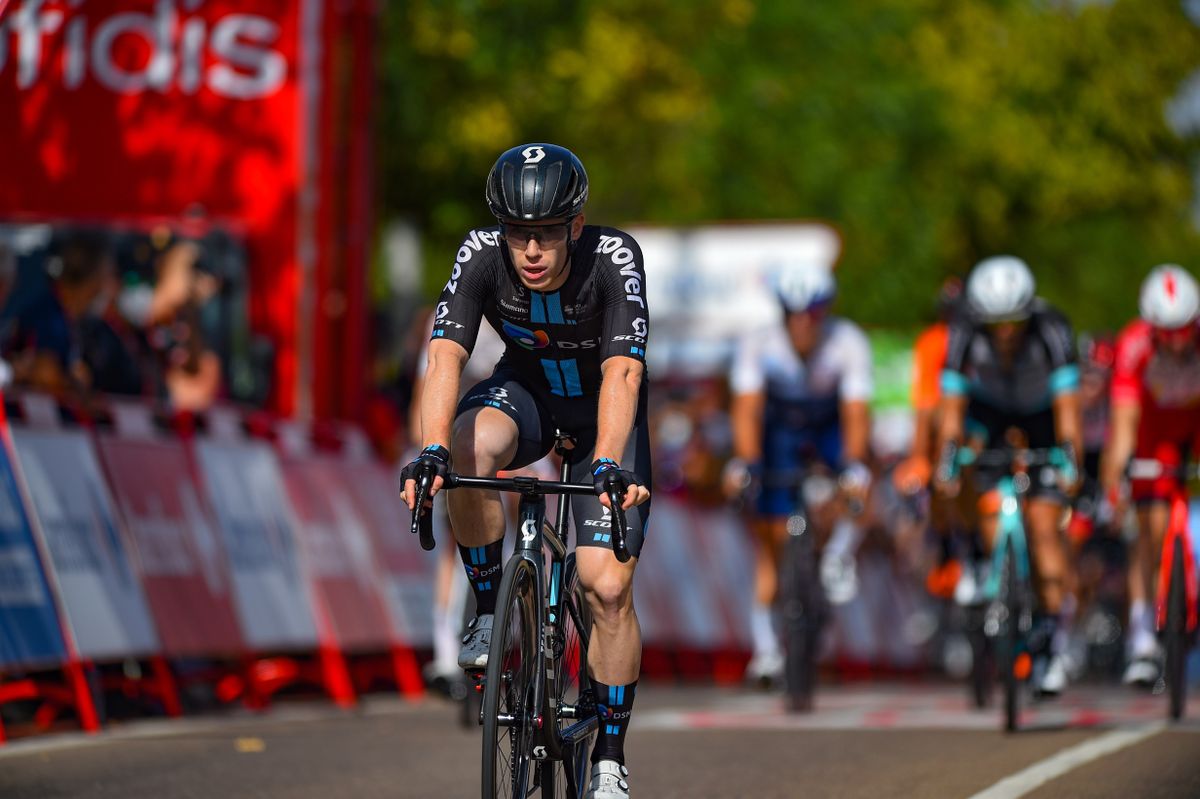 Vuelta Espana 2021 - 76th Edition - 13th stage Belmez - Villanueva de la Serena 203,7 km - 27/08/2021 - Alberto Dainese (ITA - Team DSM) - photo Dario Belingheri/BettiniPhoto&Acirc;&copy;2021