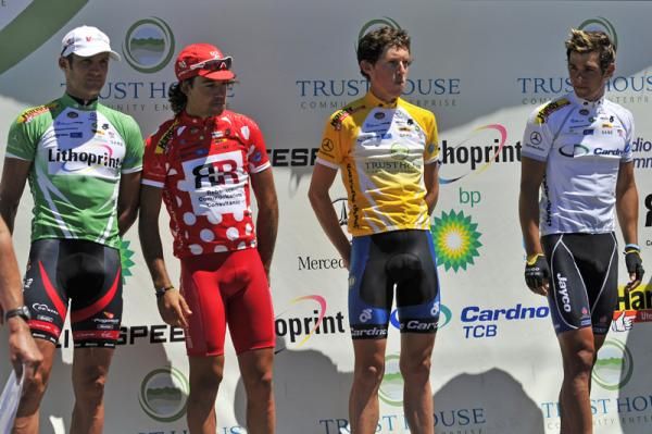 The general classification jerseys remained unchange following the fourth stage.