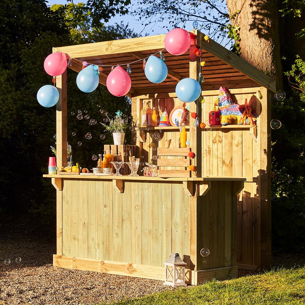 Wickes are selling a buildyourown outdoor bar and it's super