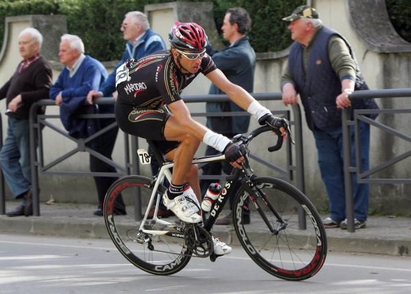 Andrea Tonti (Carmiooro NGC) dropped seven minutes on the stage.