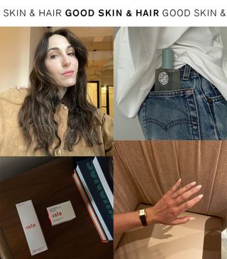 a collage of fashion, beauty, wellness, and home shopping items recommended by senior fashion editor Anna LaPlaca