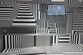 Dazzle installation by Tobias Rehberger for LG OLED's Frieze London lounge