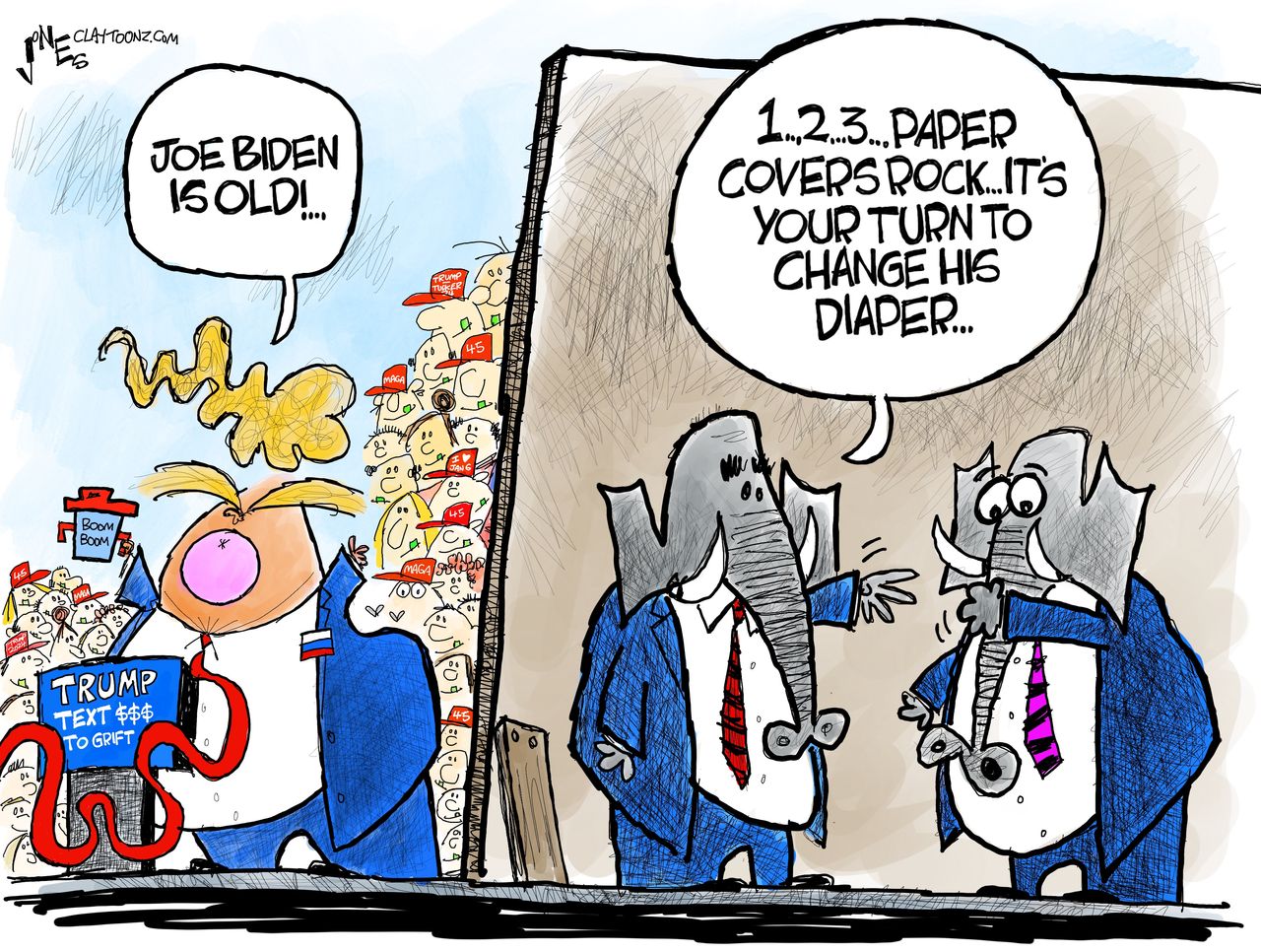 Political Cartoon