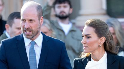 Catherine, Princess of Wales and Prince William, Prince of Wales at The Commons community centre during a visit to Northern Ireland on October 9, 2026