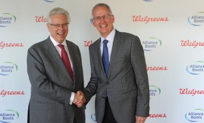 Alliance Boots' chief executive and Walgreens' president