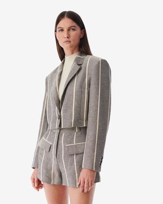 IRO Dupa Striped Suit Jacket