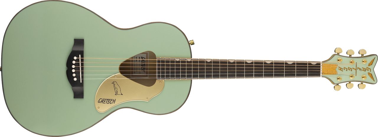 Gretsch's new G5021E Rancher Penguin Parlor acoustic guitar