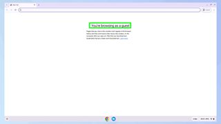 Chromebook guest mode feature