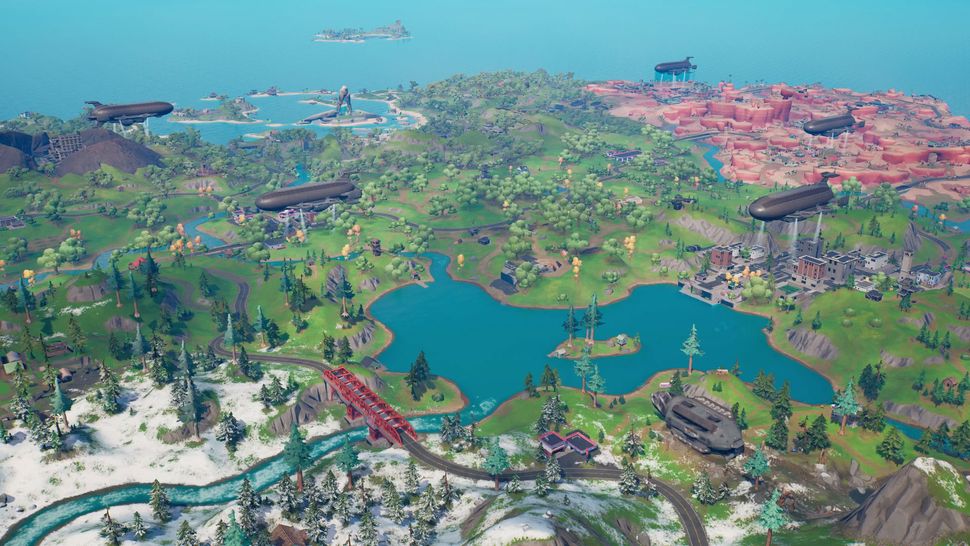 Fortnite map changes | GamesRadar+