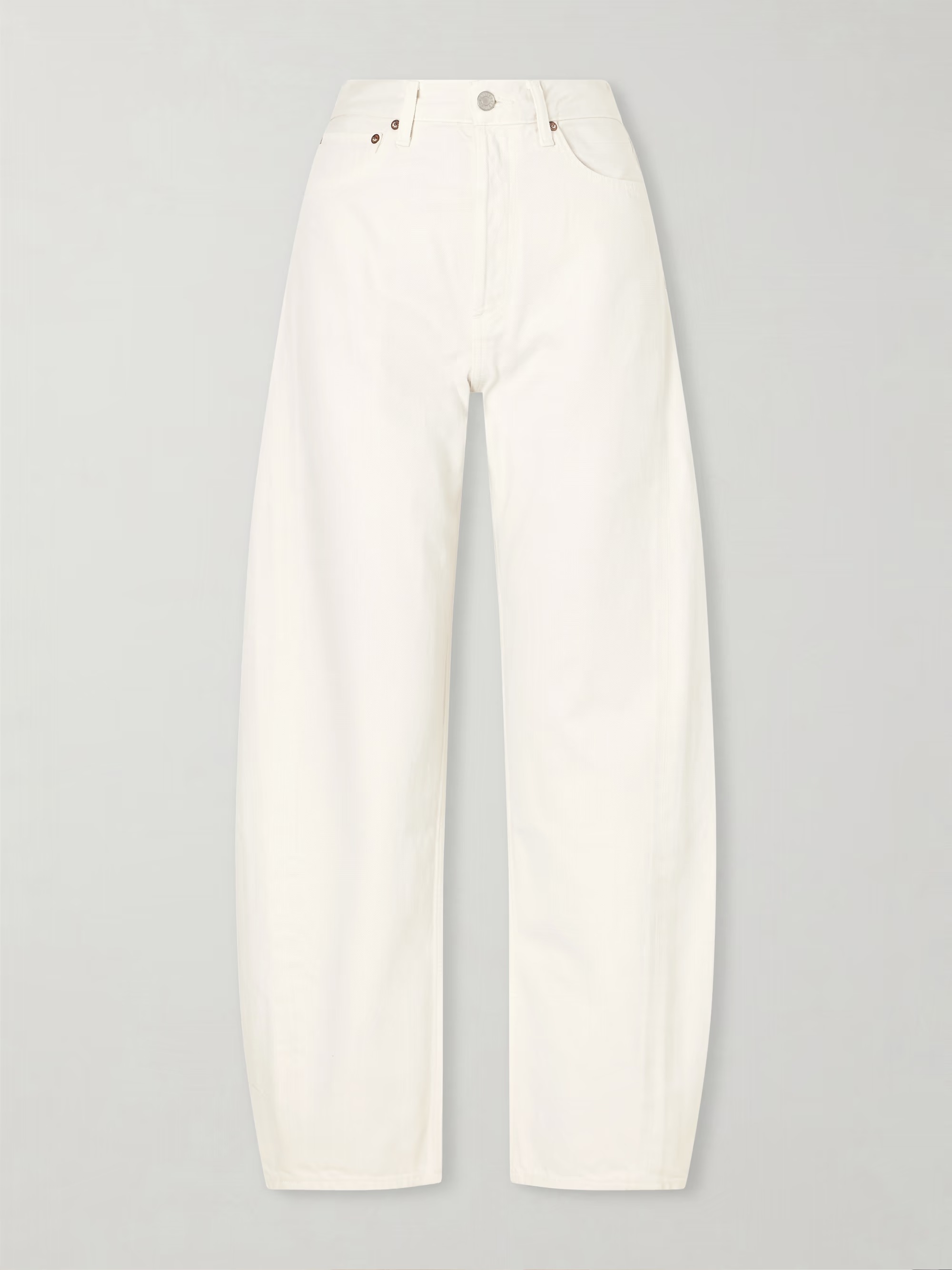 '90s Pinch Waist High-Rise Straight-Leg Organic Jeans