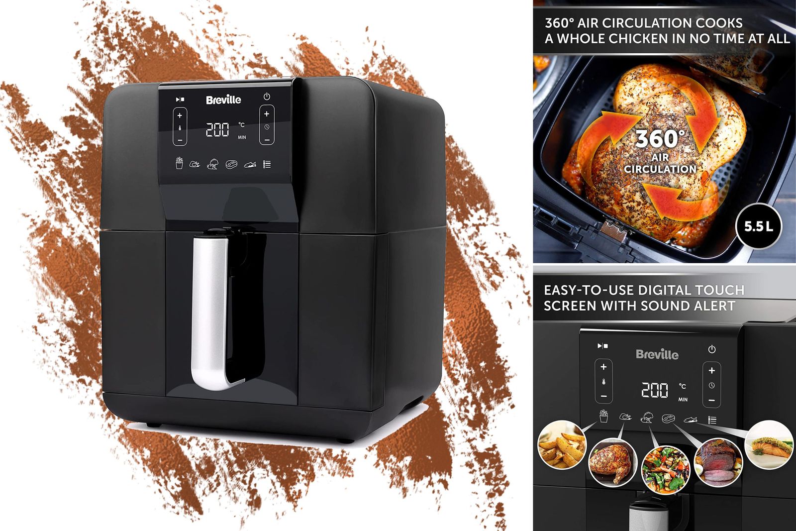 Breville Halo VDF126 5.5L Air Fryer review GoodTo