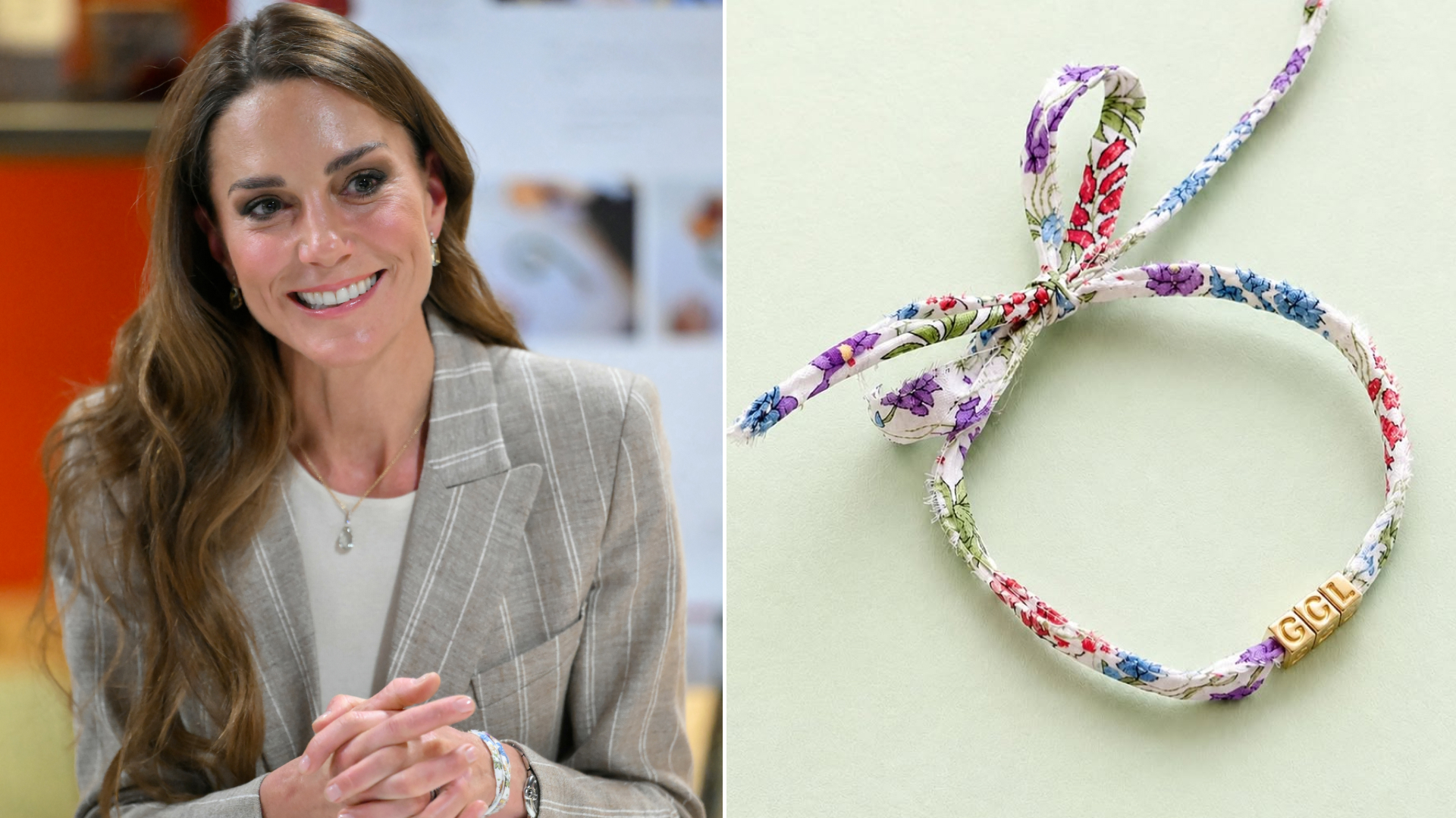 Kate Middleton pays tribute to her children, Prince George, Princess Charlotte, and Prince Louis with a special bracelet