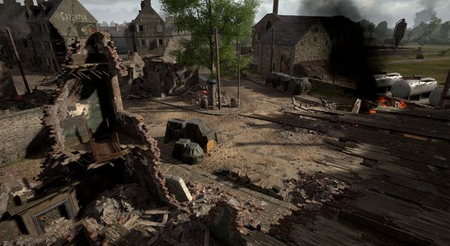 Hell Let Loose's upcoming Carentan map looks like hellish, dense urban ...