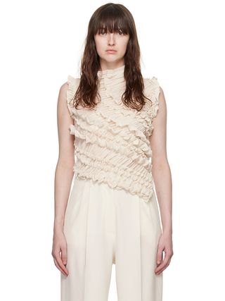 Blusa Vera Off-White Exclusiva Ssense