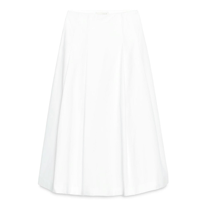 ZARA, Pleated Midi Skirt