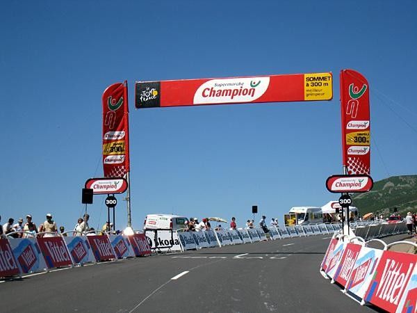 Crystal clear skies will greet the riders when they climb up to Super Besse today.