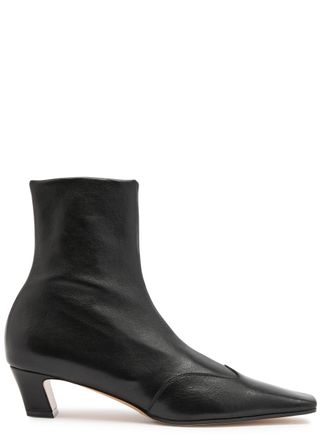 Nevada 40 Leather Ankle Boots