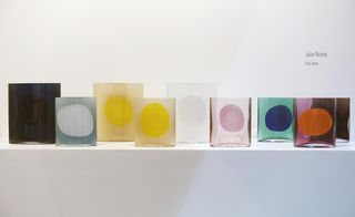 Multicoloured vases by Swiss-French designer Julie Richoz and Nouvel Studio