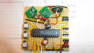 The original KK board, as built by Rolf Bakke KaptainKuk