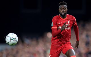 Liverpool forward Divock Origi chases the ball | Preston v Liverpool live stream