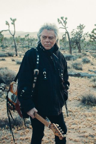 Marty Stuart with 'Clarence,