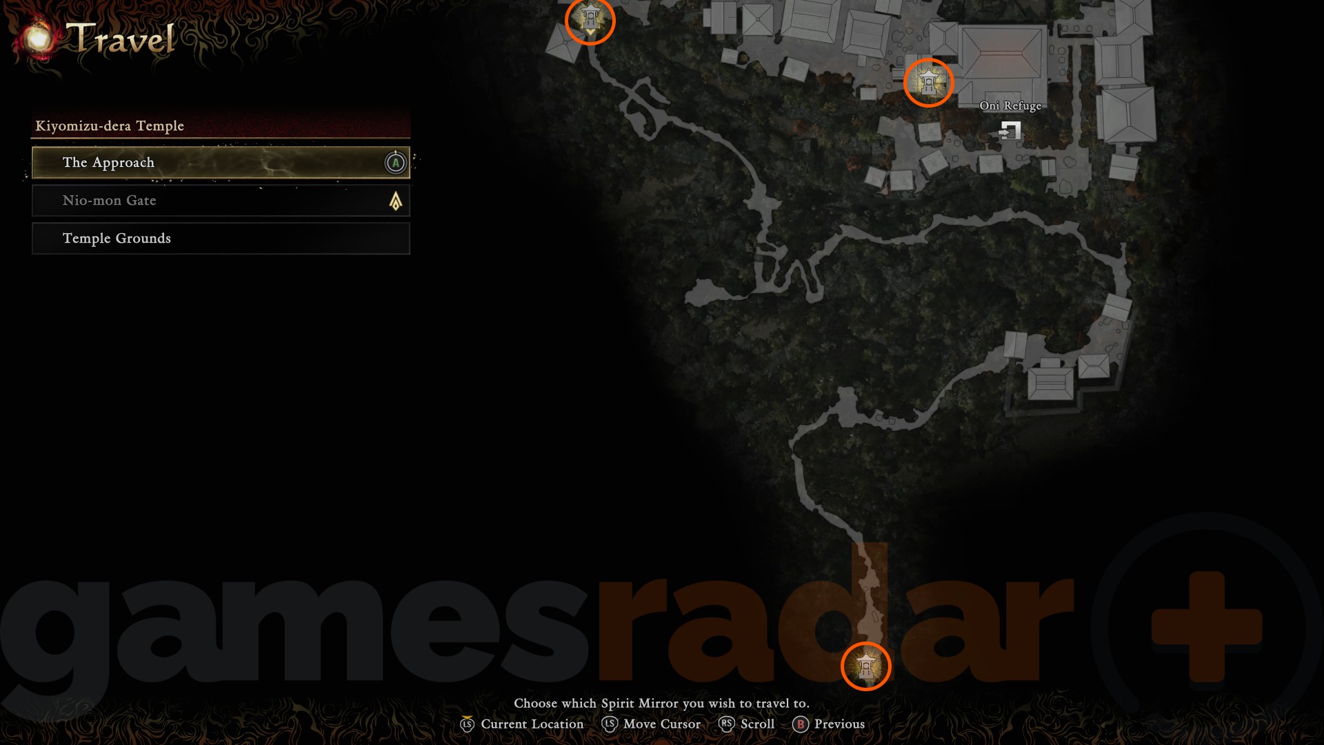 Onimusha Way of the Sword fast travel locations