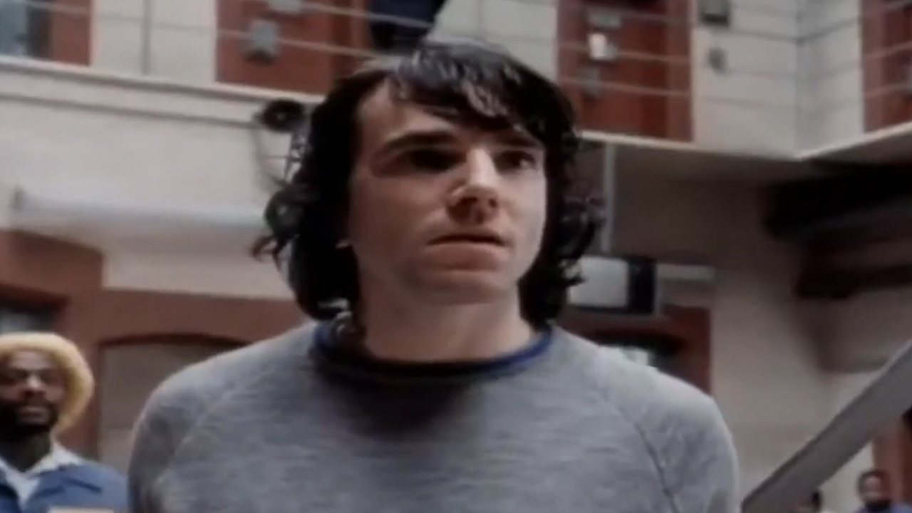 Daniel Day-Lewis with long hair in In The Name Of The Father