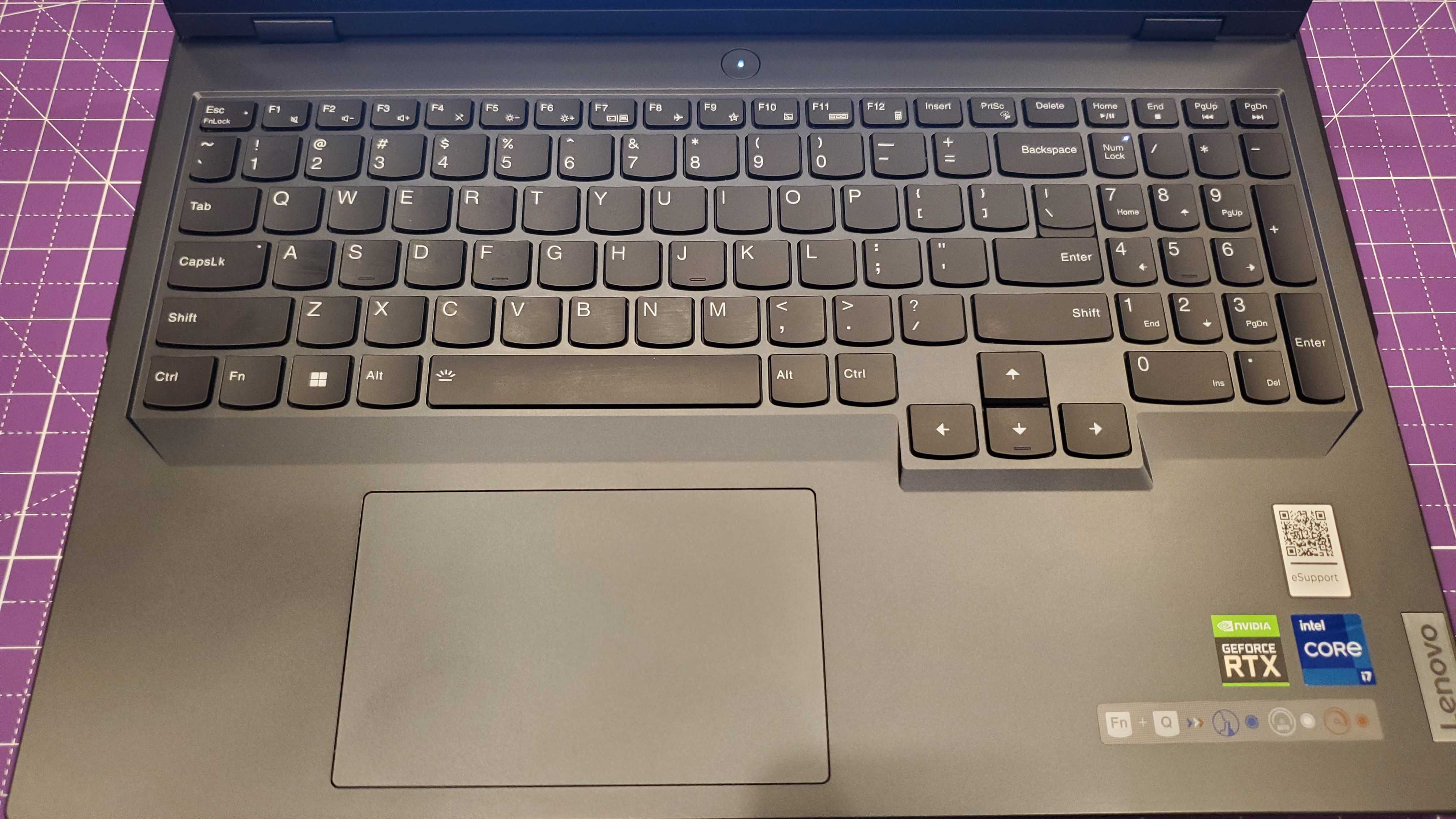 closeup of keyboard
