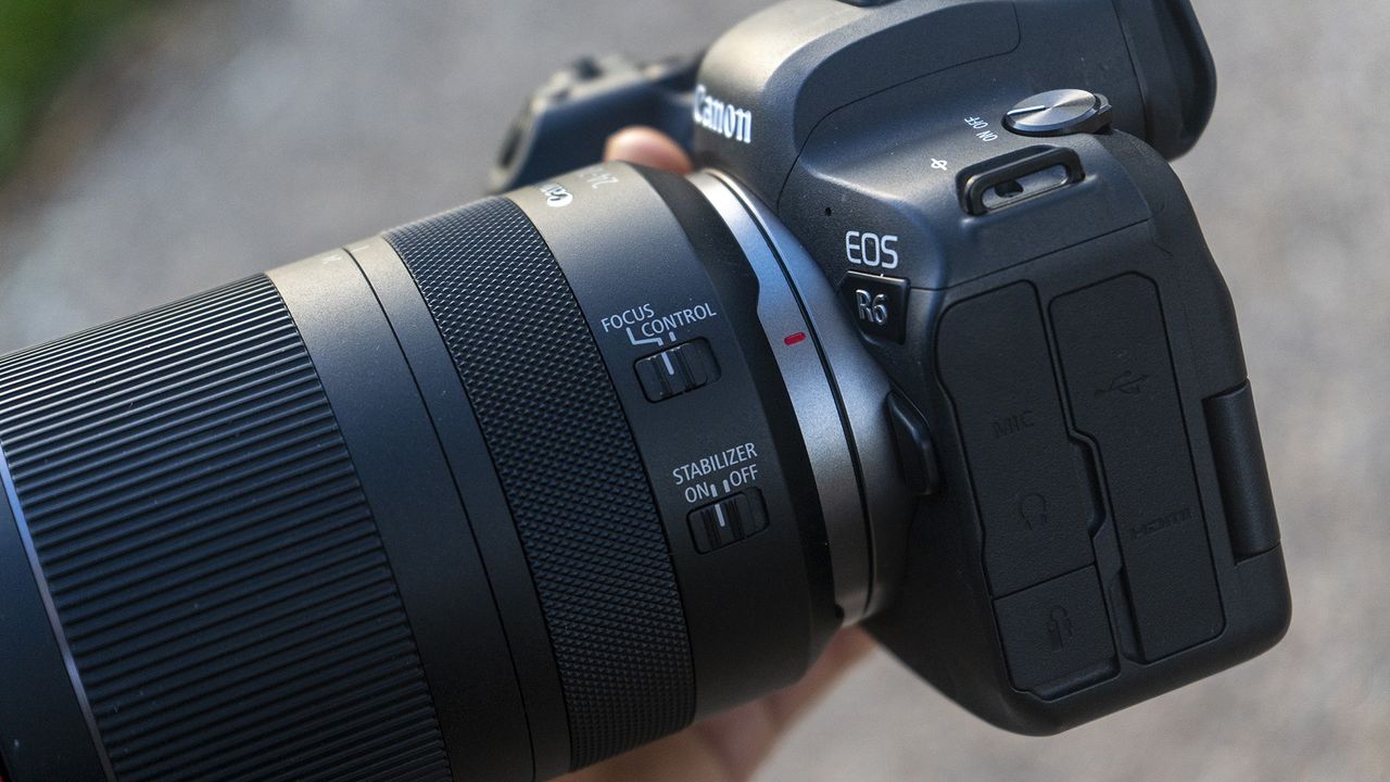 The Canon RF 24-240mm zoom lens