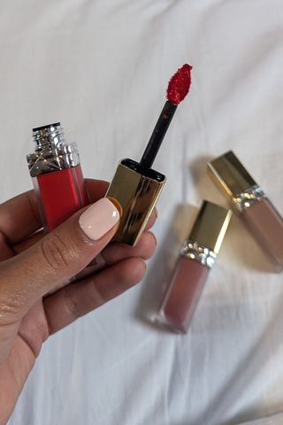 DIOR sequin lip colours