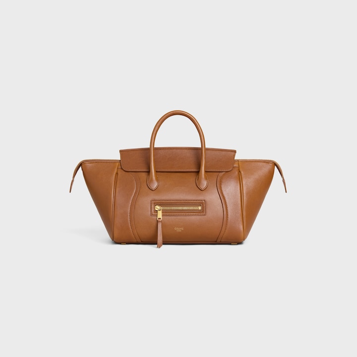 CELINE, Small New Luggage in Supple Shiny Lambskin