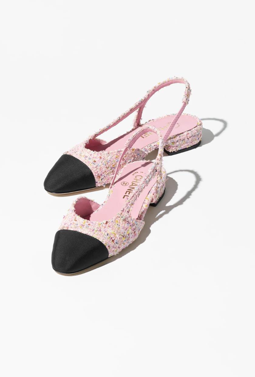 An image of Chanel Slingbacks.
