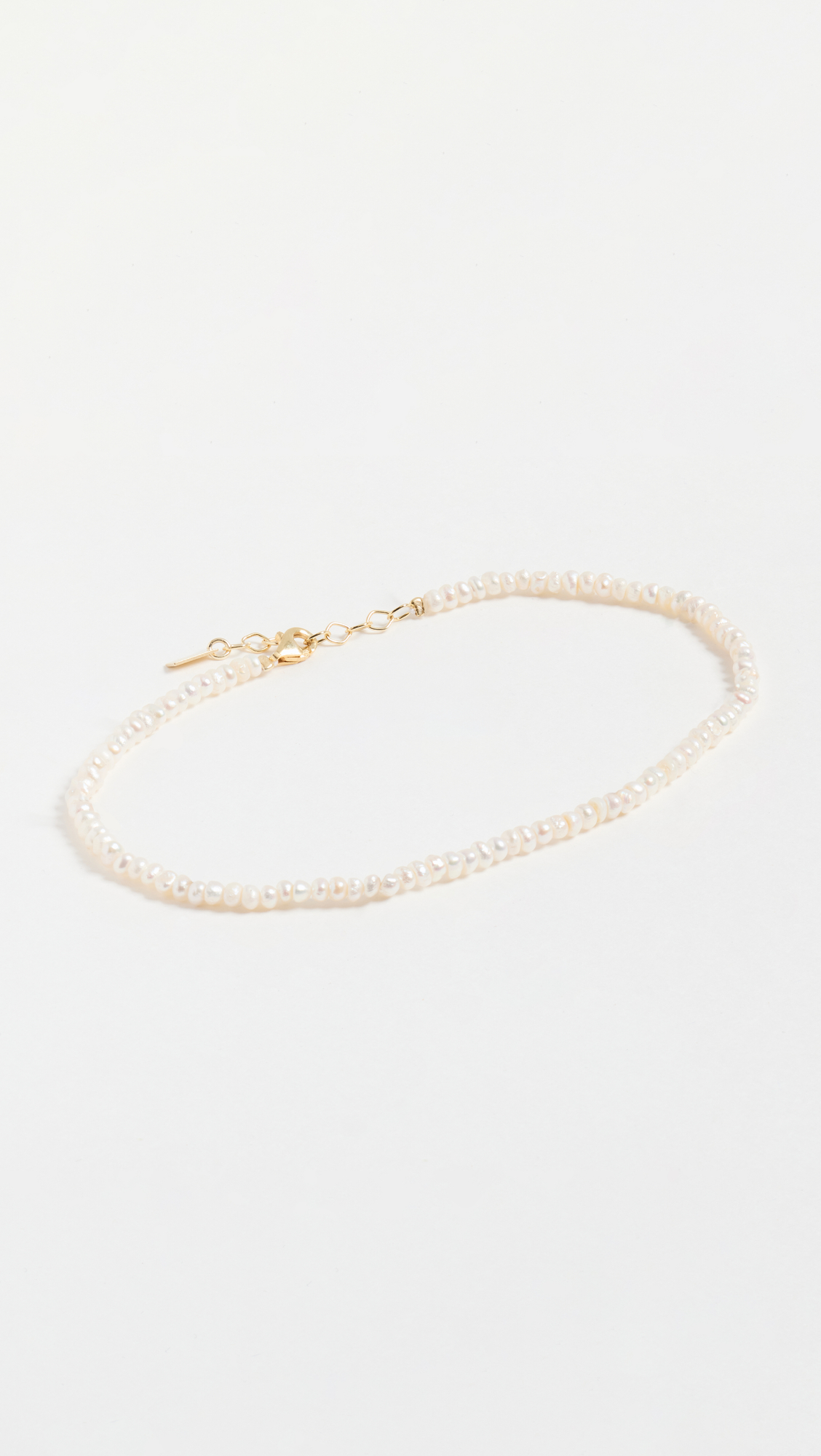 Tiny Pearl Anklet