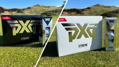 Photo of the PXG Xtreme Tour and Xtreme Tour X Golf balls