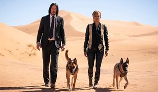 Keanu Reeves and Halle Berry in John Wick: Chapter 3