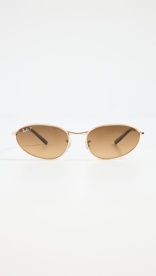 Rb3734 Oval Sunglasses