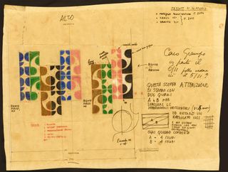 Dezza Gio ponti pattern from the archives