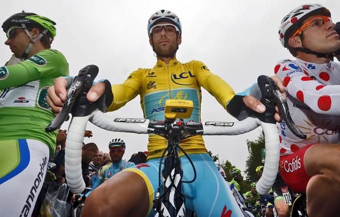 Overall race leader Vincenzo Nibali (Astana) is ready to start stage 7
