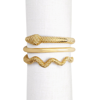 Serpent Napkin Rings 4-Piece Set