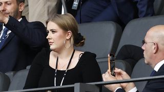 Adele at the Euro 2024 final