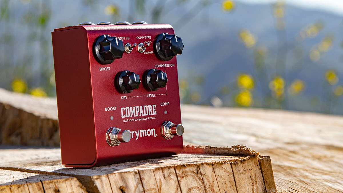 Strymon Compadre dual voice compressor and boost pedal