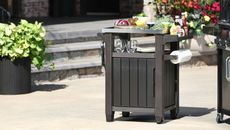 outdoor storage table