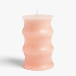 bamboo unscented candle