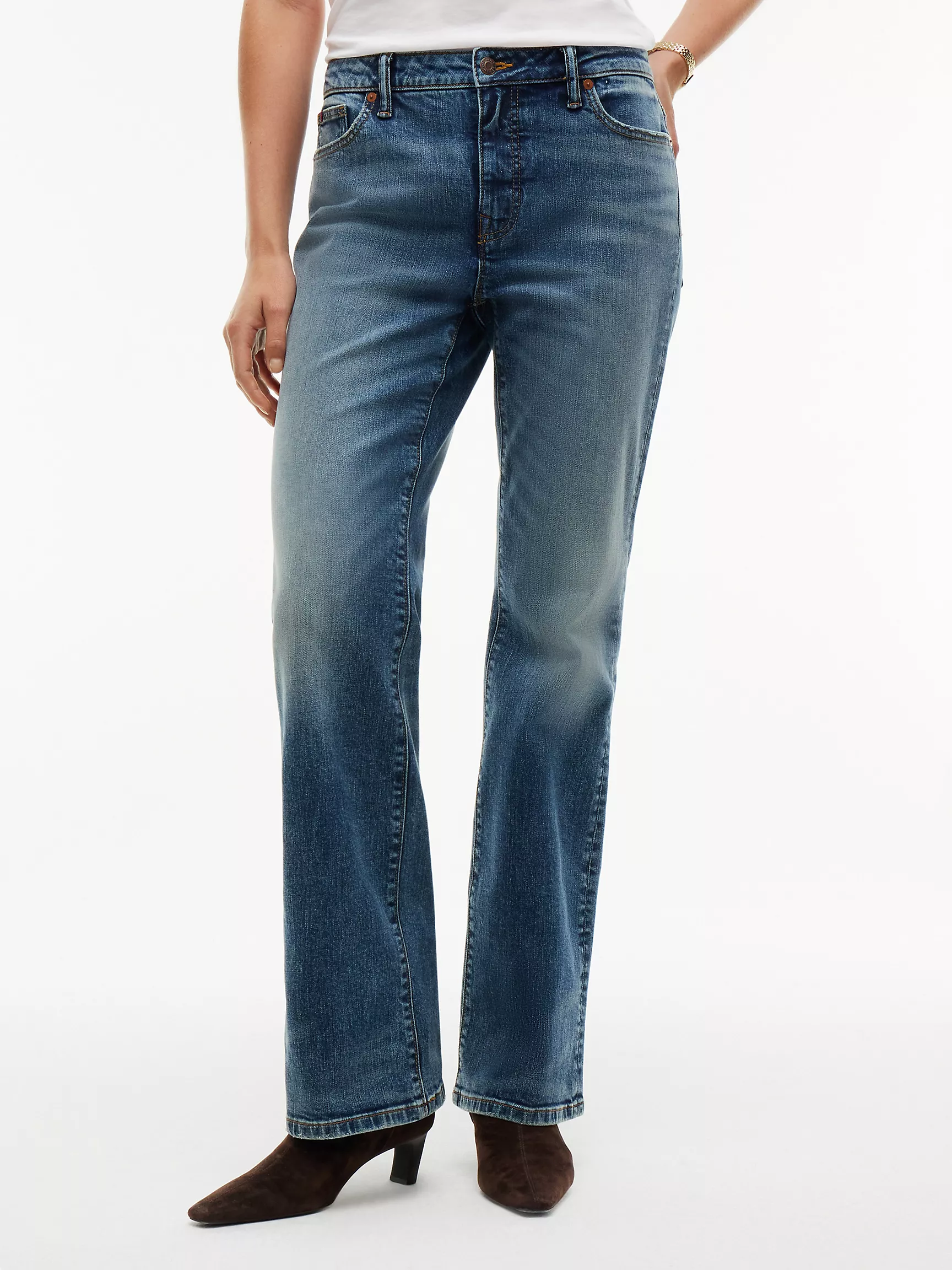 Tommy Hilfiger, All-Day Sculpt Denim Bootcut Jean (Was $89.50)