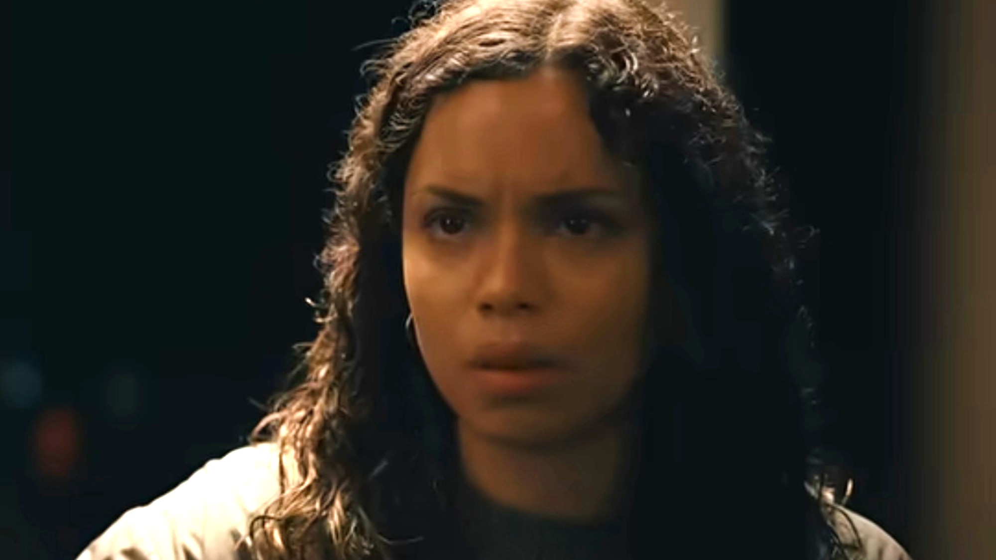 A troubled Georgina Campbell in Barbarian