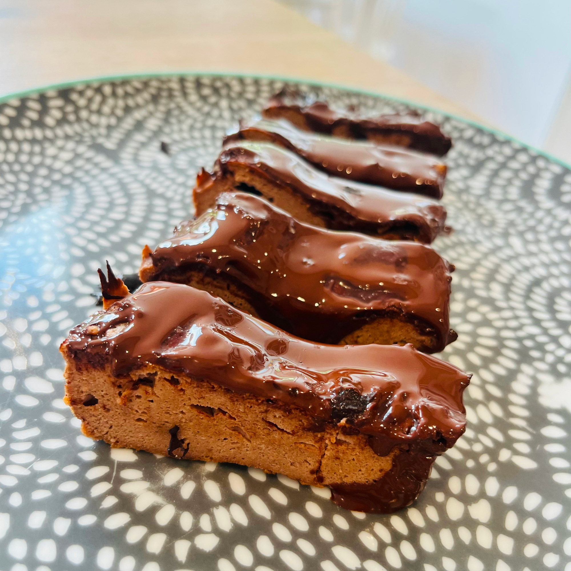 Homemade snacks on a plate